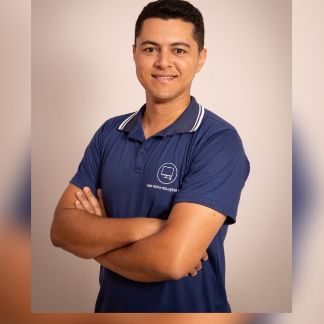 Diego Rocha Machado - Fundador da Diego Rocha Soluções em TI